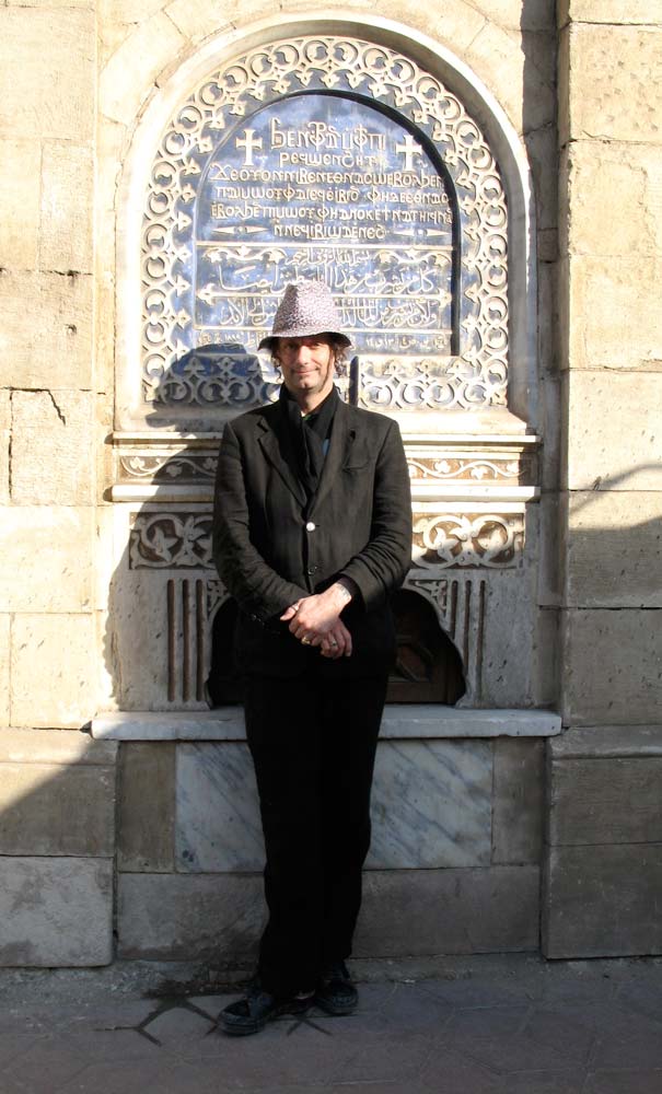 David Tibet at a Coptic church in Egypt David Tibet at a Coptic church in Egypt